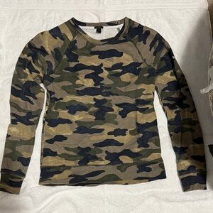 J. Crew Camouflage XXS Sweatshirt